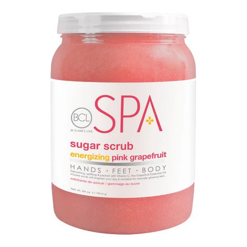 BCL-Pink Grapefruit Sugar Scrub 64oz